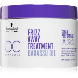 Schwarzkopf Professional BC Bonacure Frizz Away Treatment maska pre nepoddajné a krepovité vlasy 500 ml