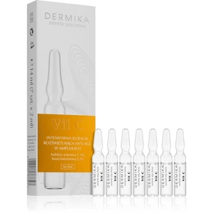 Dermika Esthetic Solutions Vit C intenzivní kúra pro rozjasnění pleti 7x2 ml