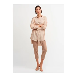 Dilvin Shirt - Orange - Regular fit