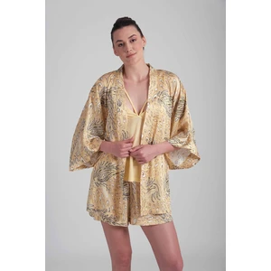 Dagi Dressing Gown - Yellow - Long