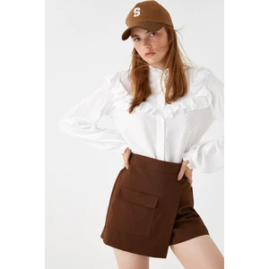 Koton Shirt - Ecru - Relaxed fit