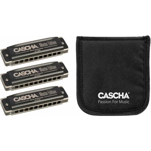 Cascha HH 2344 Master Edition Pack 3 Harmonica diatonique