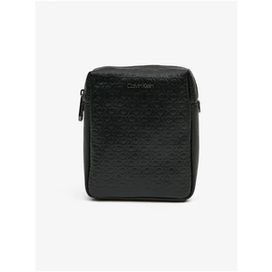 Černá pánská vzorovaná taška přes rameno Calvin Klein Must Mono B - Pánské