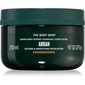 The Body Shop Argan tělový peeling s arganovým olejem 250 ml