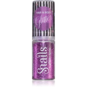 Snails Body Glitter třpytky na tělo a vlasy Purple 10 g