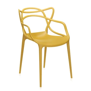 Jídelní židle Masters, více barev - Kartell Barva: Hořčicově žlutá
