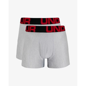 Under Armour Boxerky UA Tech 3in 2 Pack-GRY