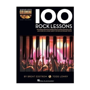 Hal Leonard Keyboard Lesson Goldmine: 100 Rock Lessons Music Book