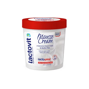 Lactovit Hydratační pěnový krém na obličej i tělo Lactourea Mousse Cream 250 ml