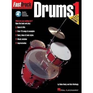 Hal Leonard FastTrack - Drums Method 1 Nuty