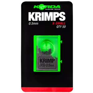 Korda náhradné svorky krimps - veľkosť 0,5 mm