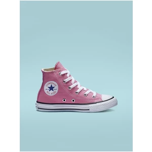 Pink Girl Ankle Sneakers Converse Chuck Taylor All Star - Girls
