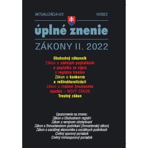 Aktualizácia II/2 2022 – Konkurz a reštrukturalizácia