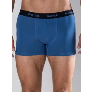 Men's blue boxer shorts