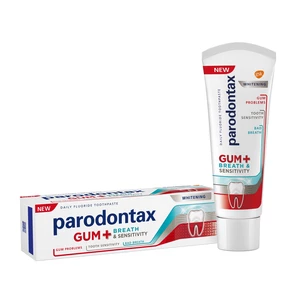 Parodontax Gum And Sens Whitening bieliaca pasta na zuby 75 ml