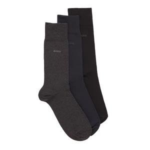 Hugo Boss 3 PACK - pánské ponožky BOSS 50469839-961 39-42