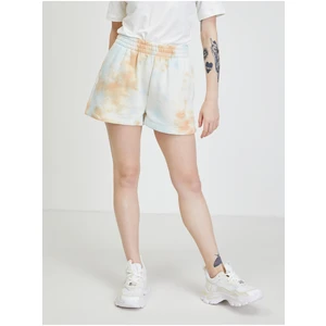 Blue-Cream Women Tracksuit Batik Shorts Roxy Kindred Souls - Women