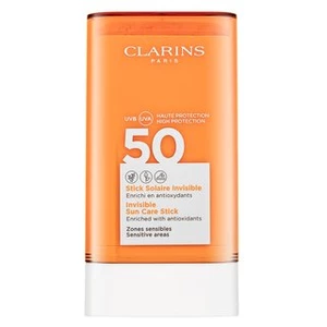 Clarins Invisible Sun Care Stick ochranná tyčinka na citlivé miesta SPF 50 17 g