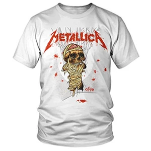 Metallica Maglietta One Landmine Bianco M