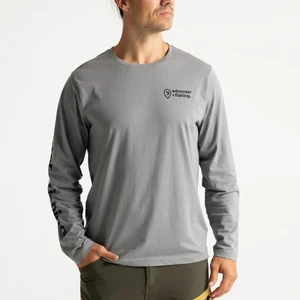 Adventer & fishing Maglietta Long Sleeve Shirt Titanium M