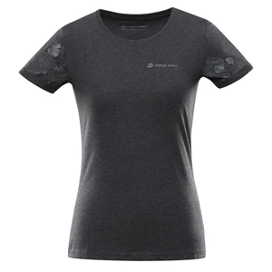 Women's T-shirt ALPINE PRO DRABA black variant pa