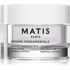 MATIS Paris Réponse Fondamentale Authentik-Fundamental Mask regeneračná a hydratačná maska na tvár na dvojfázové ošetrenie pleti 50 ml