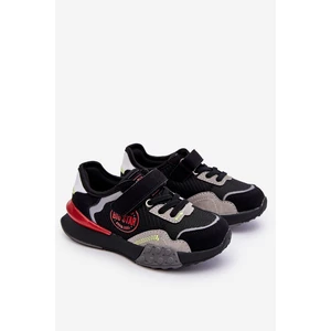 Kids Sneakers Memory Foam System Big Star LL374224 Black