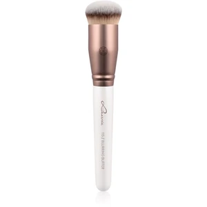 Luvia Cosmetics Prime Vegan Blurring Buffer štětec na make-up a pudr 115 (Pearl White / Metallic Coffee Brown) 1 ks