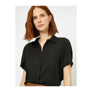 Koton Shirt - Black - Regular fit