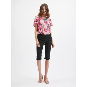 Black three-quarter length jeans ORSAY - Women