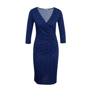 Orsay Černo-modré dámské květované šaty - Dámské