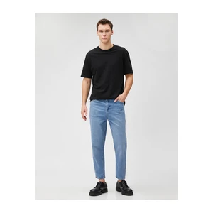 Koton Loose Fit Denim Loose Trousers - Steve Jean