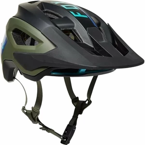 FOX Speedframe Pro Blocked Helmet Armádní zelená L Cyklistická helma