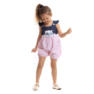 Denokids Sleepy Cat Balloon Jumpsuit