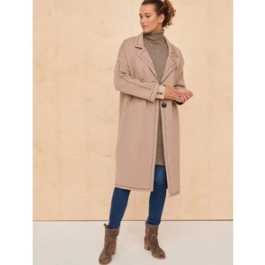 Blue Shadow latte coat cxp0898. S80