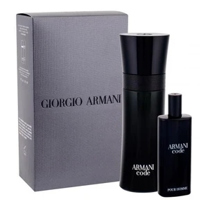 Giorgio Armani Code dárková kazeta toaletní voda 75 ml + toaletní voda 15 ml pro muže