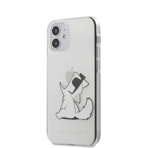 Tok Karl Lagerfeld PC/TPU Choupette Eat  iPhone 12 mini, transparent