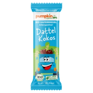 Pumpkin Organics BIO datle a kokos ovocná tyčinka 20 g