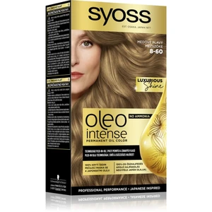 Syoss Oleo Intense permanentní barva na vlasy s olejem odstín 8-60 Honey Blond