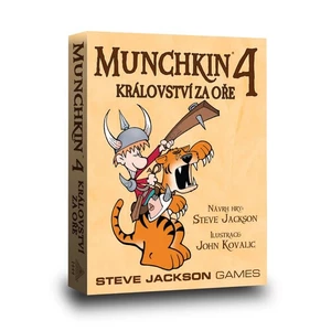 Desková karetní hra Munchkin 4: Království za oře v češtině