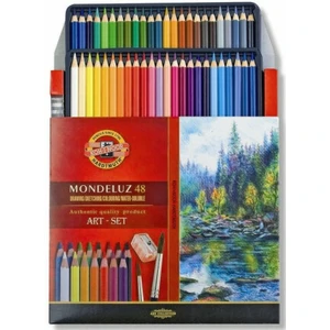 KOH-I-NOOR Ensemble de crayons aquarelle 48 pièces