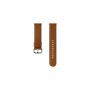 Náhradný kožený remienok Samsung ET-SLR82M (20mm) pre Samsung Galaxy Watch Active 2, Brown