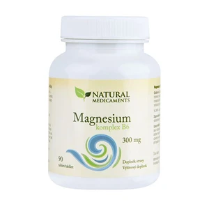 Natural Medicaments Magnesium ( horčík ) B6 komplex 90 tablet