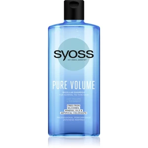 Syoss Pure Volume objemový micelárny šampón 440 ml