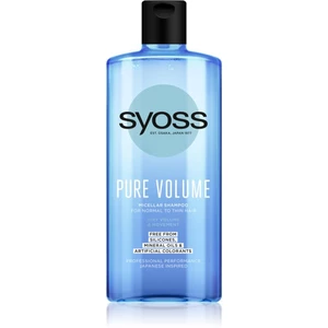 Syoss Pure Volume objemový micelární šampon 440 ml