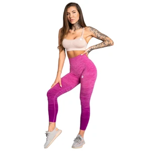 Gym Glamour legíny Bezšvíkové Pink Ombré variant: XS