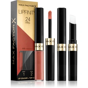 Max Factor Lipfinity Lip Colour dlouhotrvající rtěnka s balzámem odstín 115 Confident