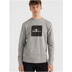 ONeill Mens Sweatshirt Light Grey O'Neill Cube Crew - Men