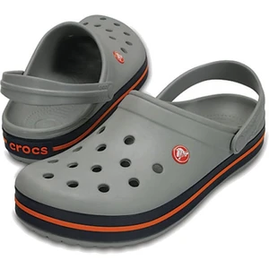 Klapki Crocs Crocband 11016 LIGHT GREY/NAVY