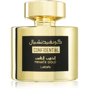 Lattafa Confidential Private Gold parfumovaná voda unisex 100 ml